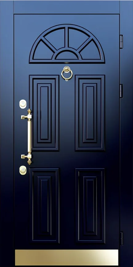 Входная дверь Aurora-8 (Порошковое напыление / МДФ ПВХ)