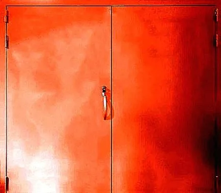 Распашные ворота Grand-13 (Нитроэмаль) - внешняя сторона