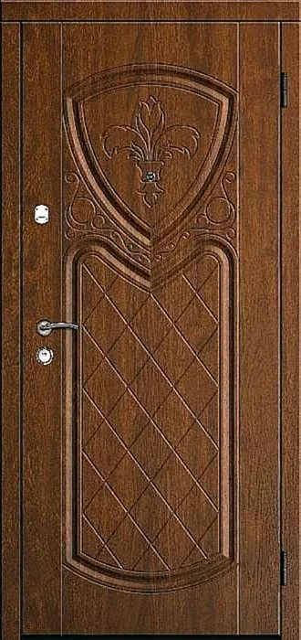 Входная дверь Czar-8 (МДФ Винорит / Массив дерева) - внешняя сторона
