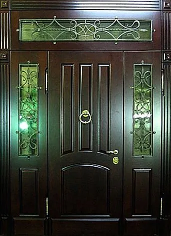 Входная дверь Massive-54 (Массив дерева) - внешняя сторона